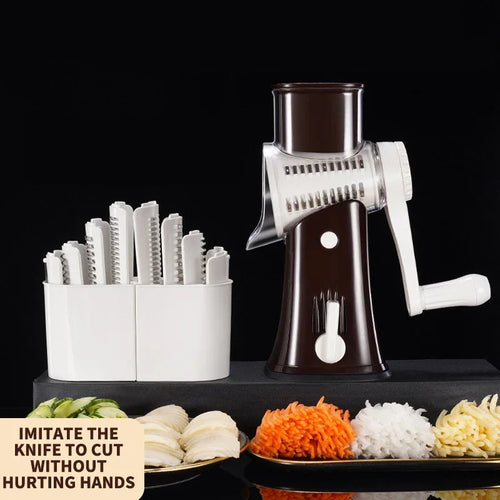 12-in-1 Manual Vegetable Cutter Grater Set Kitchen Utensils Carrot Potato Peeler Slicer - Kitchen Accessory for Vegetables